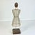 Tan 1960s Vintage French Boho Chic Tabletop Tole Mesh Tabletop Mannequin Sculpture For Sale - Image 8 of 12