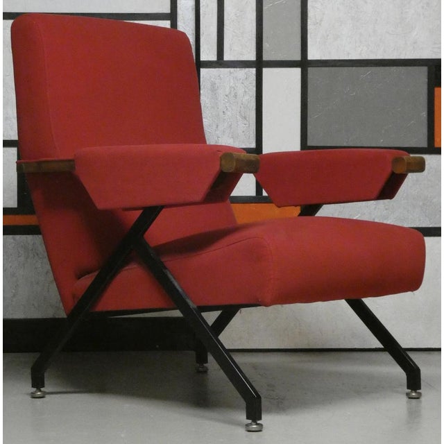 1960s Set of Reclining Armchairs in Alcantara, Italy, 1960s For Sale - Image 5 of 14