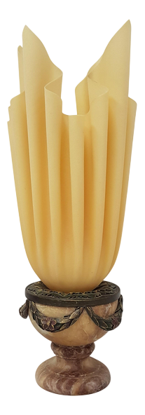 Modern Draped Torch Table Lamp by Georgia Jacob, France