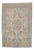Vintage Neutral Kashan Mini Mat Rug - 2'2" x 3' For Sale