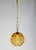 Chandelier in Faceted Amber Glass from Targetti Sankey, Italy, 1980 For Sale - Image 6 of 15