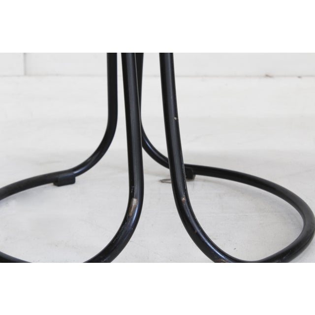 Animal Skin Pan Am Dining Chairs attributed to Gastone Rinaldi for Rima, Italy, 1970s, Set of 4 For Sale - Image 7 of 14