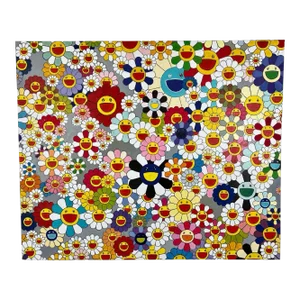 Oil on Canvas Painting in the Style of Takashi Murakami