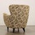 Beige Vintage Armchairs in Jacquard Fabric and Wood, Italy, 1950s, Set of 2 For Sale - Image 8 of 10
