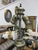 Baroque Vintage European Baroque Style Silvered Altar Candlestick Table Lamps - Pair For Sale - Image 3 of 6
