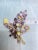 Amethyst 1960s Verified Juliana D&E Amethyst Ab Rhinestone Floral Spray Brooch Book Piece For Sale - Image 8 of 8