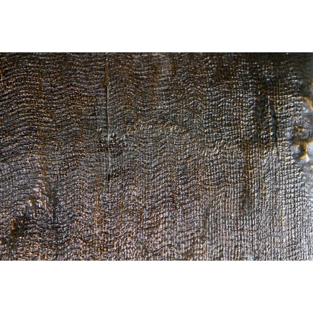 Late 20th Century Le Souvenir II Modern Polychromed Bronze Hanging Wall Sculpture Signed Sue Linburg For Sale - Image 10 of 13