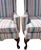 Elevate Your Space With a Pair of Ethan Allen Queen Anne Wingback Chairs, Combining Timeless American Craftsmanship With a Lively, Elegant Aesthetic. For Sale In Raleigh - Image 6 of 11