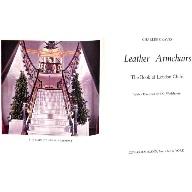 Traditional "Leather Armchairs: A Guide to the Great Clubs of London" 1964 Graves, Charles For Sale - Image 3 of 14