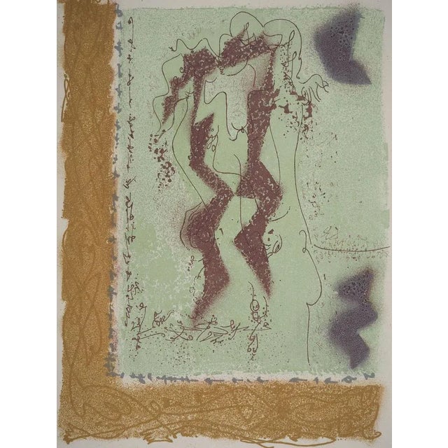 Modern André Masson, Intimacy and Seduction, Original Engraving For Sale - Image 3 of 6