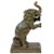 Add a charming touch to your decor with this whimsical sitting elephant statue with great detailing from the early...