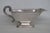 Mid 20th Century Mid 20th Century Metal Gravy Boat Silver Plated Sauce Serving Dish With Scrollwork Handle For Sale - Image 5 of 15