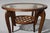 Mid 20th Century Paolo Buffa Style Art Deco Italian Walnut Side Table With Beveled Glass Top For Sale - Image 11 of 18