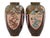 Late 19th Century Pair of Japanese Cloisonne Enamel Pink & Purple Vases Phoenix Dragon Goldstone For Sale - Image 5 of 7