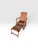 Traditional Antique Belgian Vannerie St. Jacques Handwoven Wicker Reclining Armchair With Pull-Out Footrest, C. 1900 For Sale - Image 3 of 11