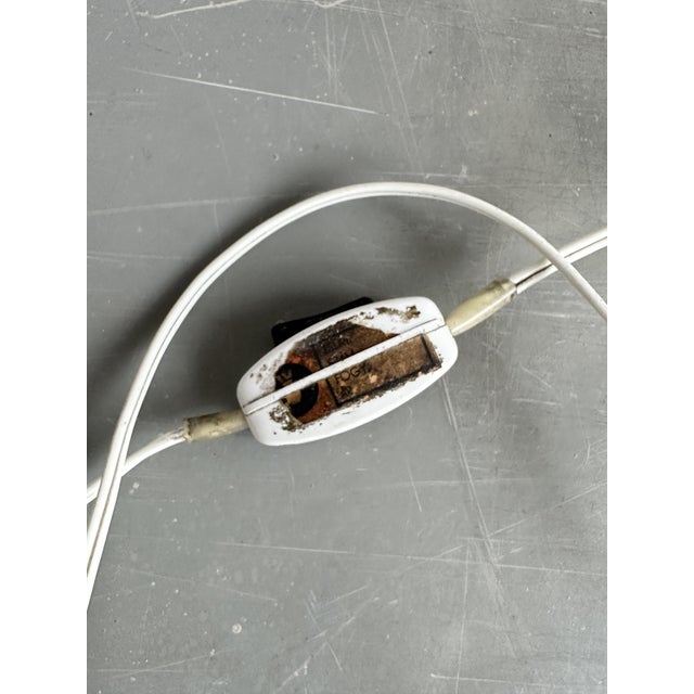 Mid-Century Hungarian Industrial Copper Floor Lamp with Amber Glass Shade, 1970s For Sale - Image 18 of 18