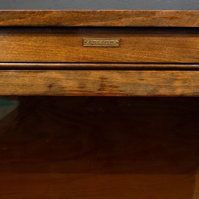 Early 20th C. Lundstrom Four Stack Lawyer's Bookcase c.1900-1920 For Sale - Image 4 of 13