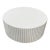 Williams Sonoma Tropea Fluted Round Coffee Table For Sale