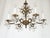 Antique 6 Light Splendid Shimmering Stately Brass Cut Lead Crystal Chandelier ~ Rewired ~ Restored ~ Rejuvenated ~ Ready to Hang ~ For Sale - Image 11 of 12