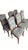 Henredon Louis XV French Provincial Dining Side Chairs in Flame-Stitch Upholstery, Set of 6 For Sale - Image 14 of 18