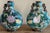 Stunning Pair of Rare Antique Chinese large Enamel Cloisonné Moon Flask Vases with dragon handles, 19th Century, Qing...