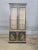 Store Item: DREXEL HERITAGE Black Lacquer Et Cetera Chinoiserie China Cabinet Bookcase Description: A hand painted Drexel...