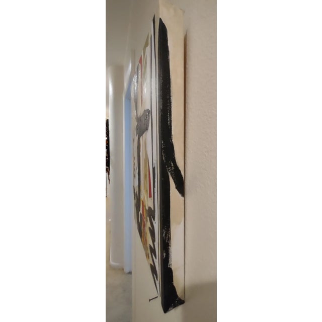 "Jazz Nights" Contemporary Abstract Acrylic Paintings - Set of 2 For Sale In Orlando - Image 6 of 8