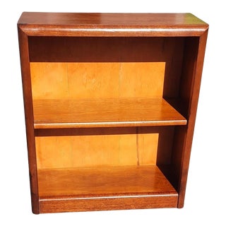 Solid Mahogany Bookcase Etagere, Circa 1960s For Sale
