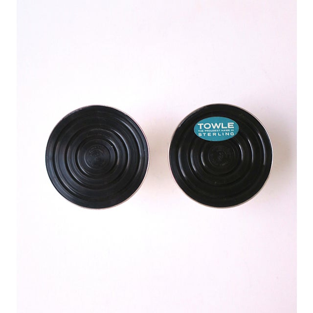 Silver Sterling Silver Candlesticks Holders, Pair For Sale - Image 8 of 8