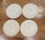 Mid-Century Modern Vintage 1940s Blue Ridge Southern Potteries "Crab Apple" Dinner Plates - Set of 4 For Sale - Image 3 of 9