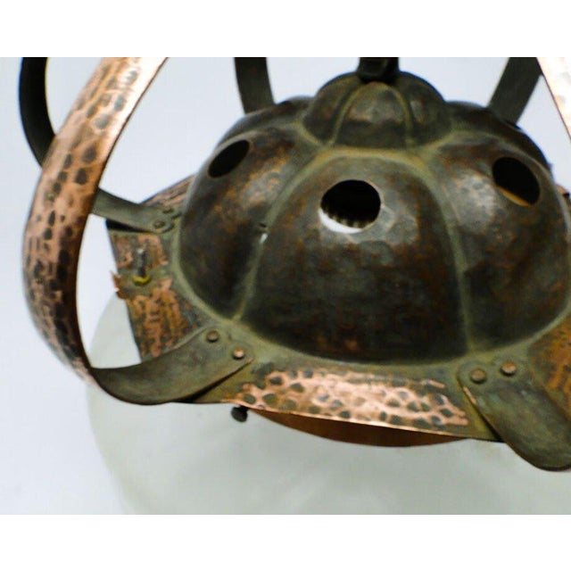 20th Century Glass Pendant Lamp, Austro-Hungary, 1890s For Sale - Image 9 of 18
