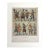 Antique 1925 Max Tilke 17th c. Dutch Costume Print in 11x14 Mat, Ready to Frame For Sale