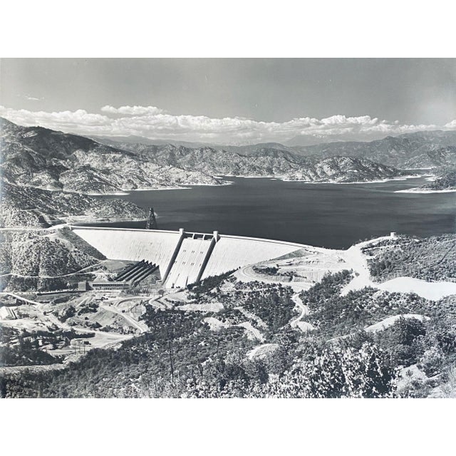 Andreas Feininger, American Photographer Landscape Silver Gelatin Vintage Print, 1956 For Sale