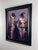 Figurative Inner Speech by Calvin Lai | Oil on hardboard panel Two nude figures in contrasting poses. For Sale - Image 3 of 3