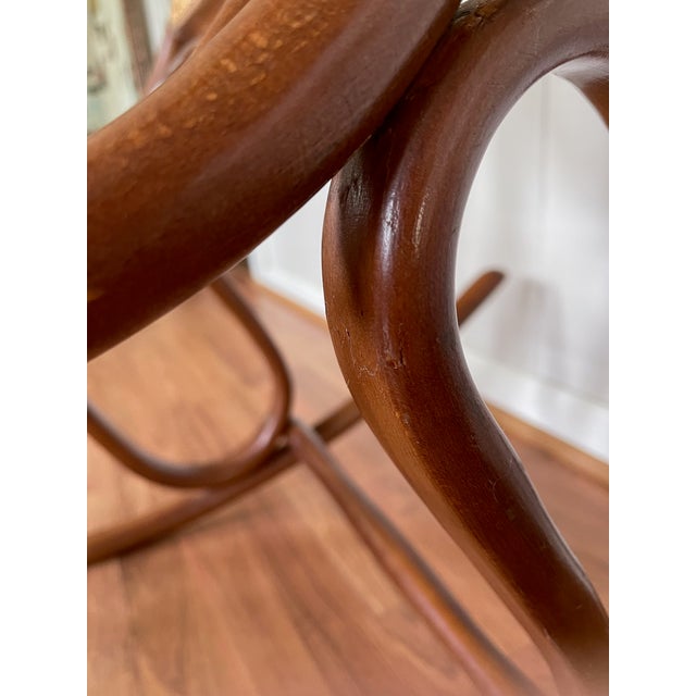 Authentic Model 10 Bentwood Rocking Chair Chairish