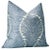 Contemporary 22" Sapphire Musgrove Chenille Natural Pillows - a Pair For Sale - Image 3 of 5