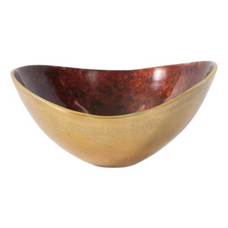 Sharma Crimson Gold Bowl For Sale