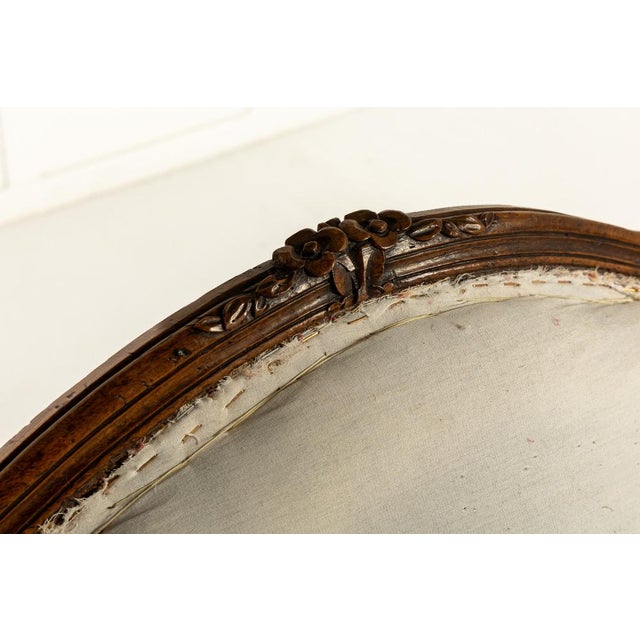 French Walnut Sofa, 19th Century For Sale - Image 3 of 8