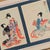 Red Toyohara Yōshū Chikanobu, Kimono Changing CeremonyTriptych, 1895, Glass, Wood and Paper For Sale - Image 8 of 18
