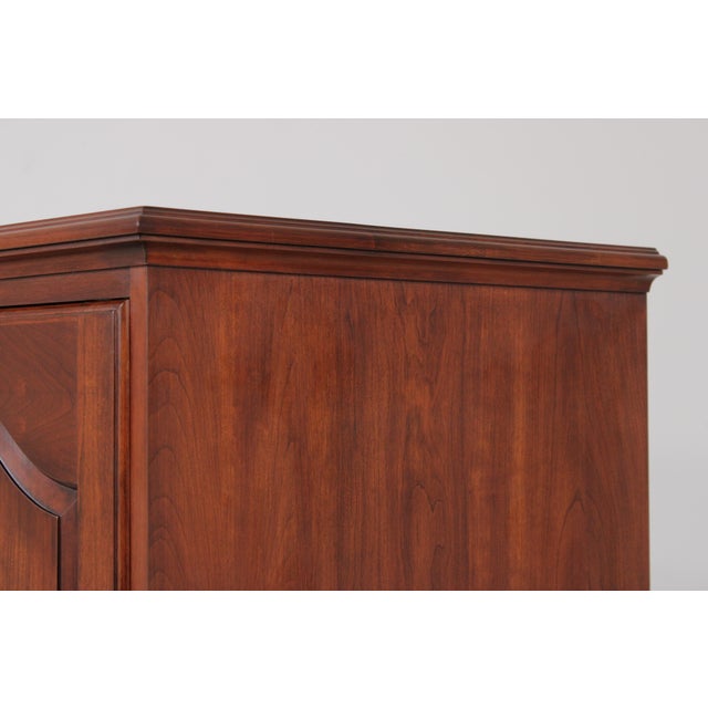 Henkel Harris Cherry Tv Armoire Cabinet For Sale - Image 10 of 15