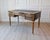 Louis XVI-Style Double-Sided Wood and Brass Bureau Plat with Leather Top For Sale - Image 9 of 13
