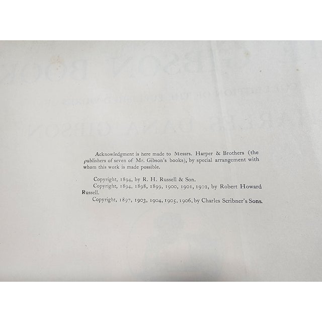 Victorian Antique Set of "The Gibson Books", Volume 1&2 For Sale - Image 3 of 18