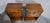 Campaign Yew Bedside Lamp Tables, 1920, Set of 2 For Sale - Image 9 of 11
