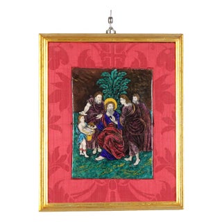 Limoges Enamel with Evangelical Episode For Sale