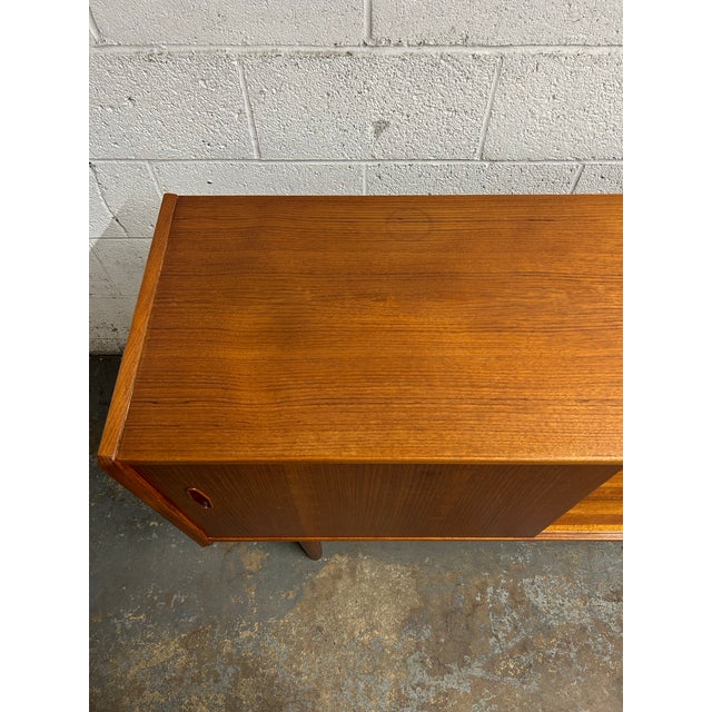 Wood Nils Jonsson for Troeds Sweden - Teak Mid Century Modern Low Sideboard “Trio” 1960s For Sale - Image 7 of 12