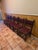 Spanish Mid 20th Century Spanish Set of Six Interlaced Leather Wooden Chairs For Sale - Image 3 of 12