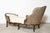 A rare French Louis XV duchesse en bateau chaise longue, believed to date to the late 18th century. This elegant reclining...