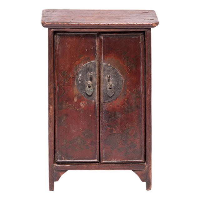 Chinese Miniature Noodle Cabinet, C. 1850 For Sale