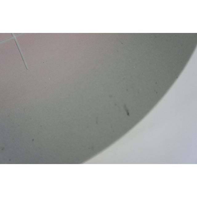 1970s Vintage Mid-Century Modern Art Pottery Platter For Sale - Image 9 of 12