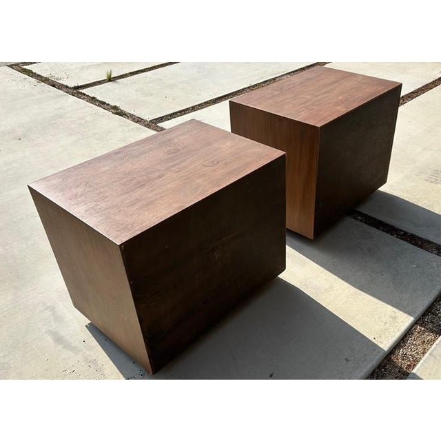 Mid-Century Modern 1960s Pair of Mid-Century Modern Nightstands by Richard W. Thompson for Glenn of California For Sale - Image 3 of 9